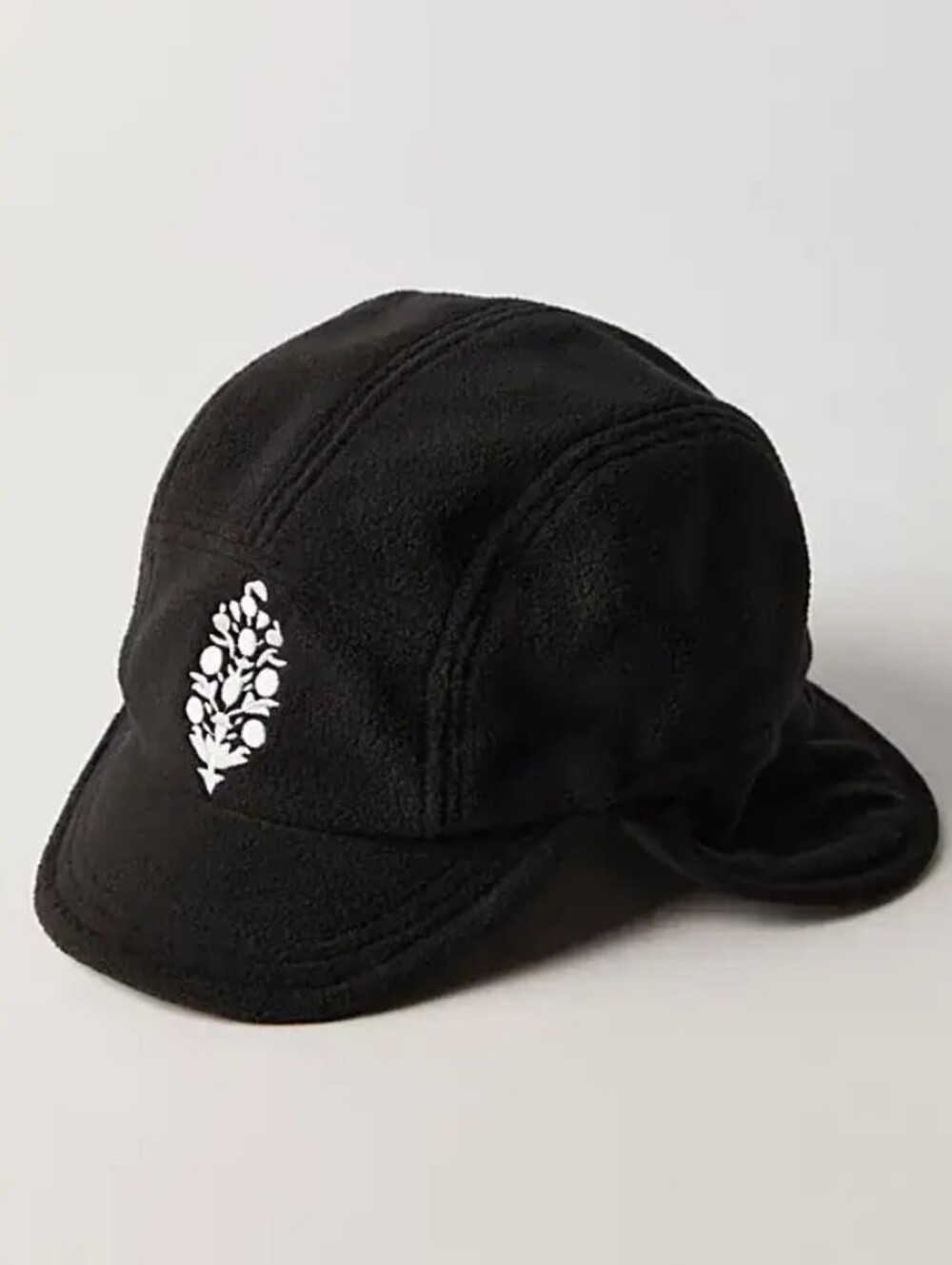 Free People Movement Buti Fleece Earflap Ballcap Black
